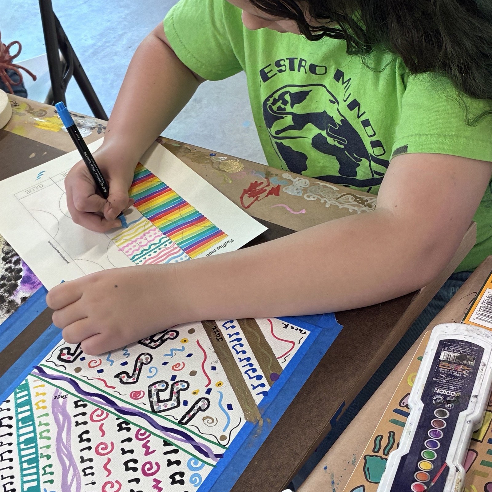 Listen. Learn. Create. Art Camp